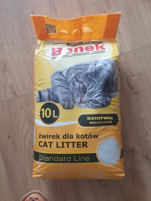 Żwirek dla kota Benek 20L