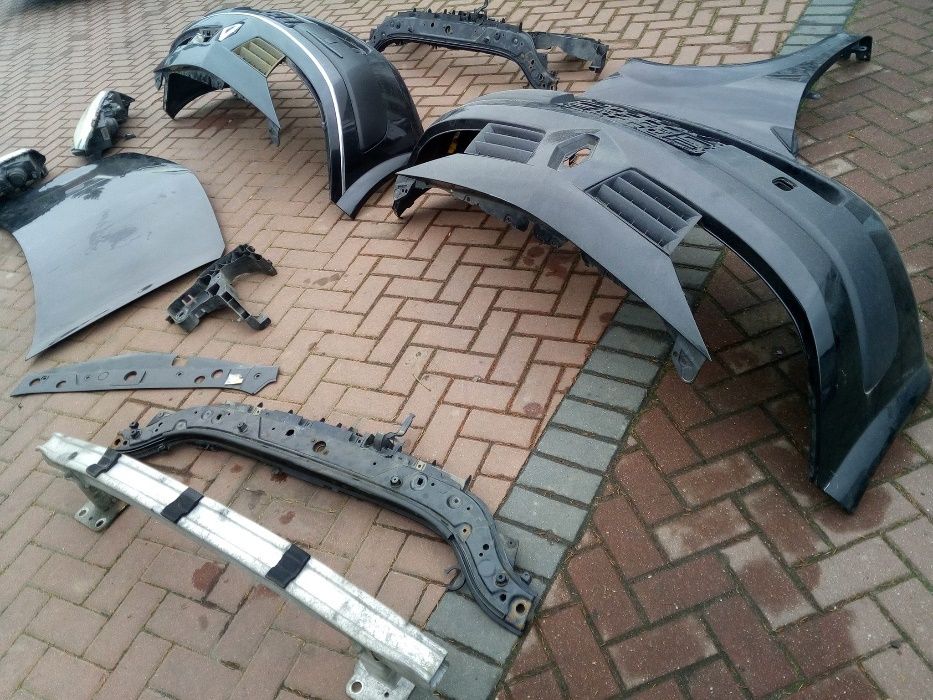 Renault Megane II kompletny przód NV676 maska zderzak błotnik pas