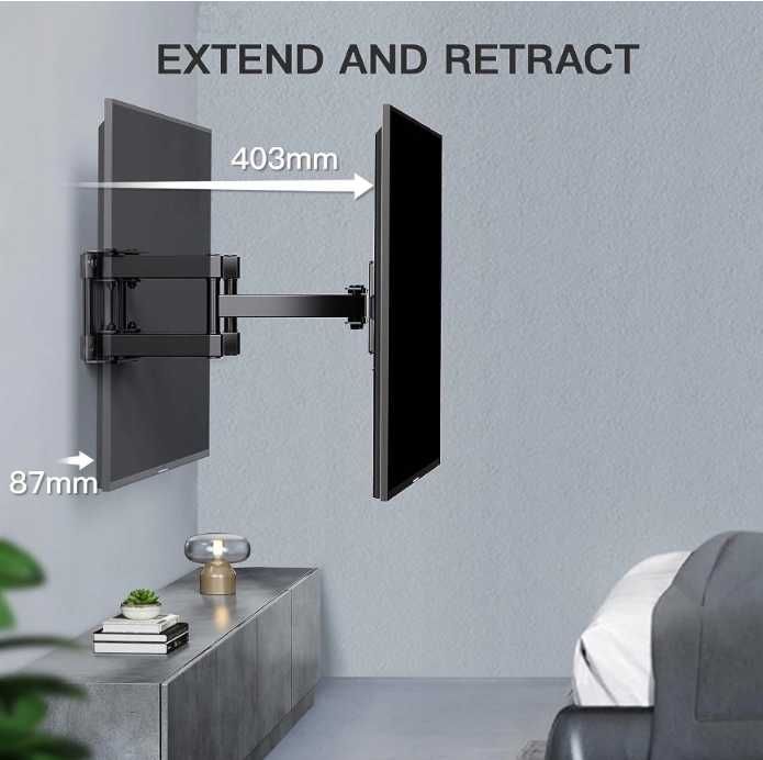 5043 Uchwyt wieszak do telewizora 26 - 55 cali DO 45 KG PERLEShith