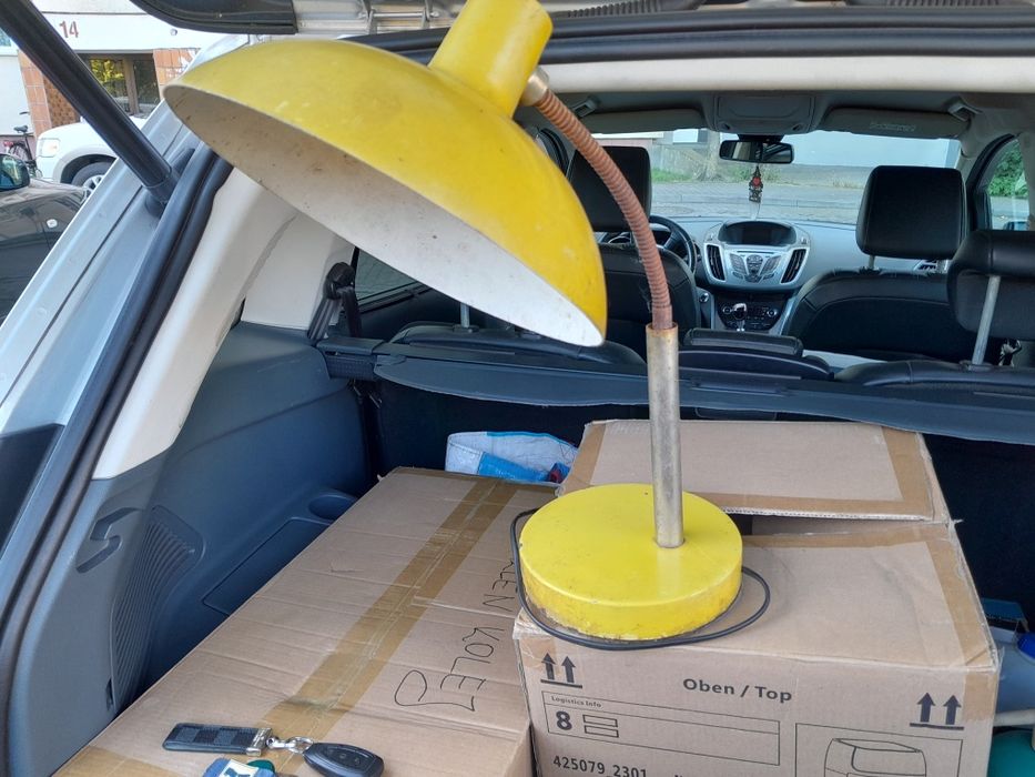 Stara lampa biurowa prl