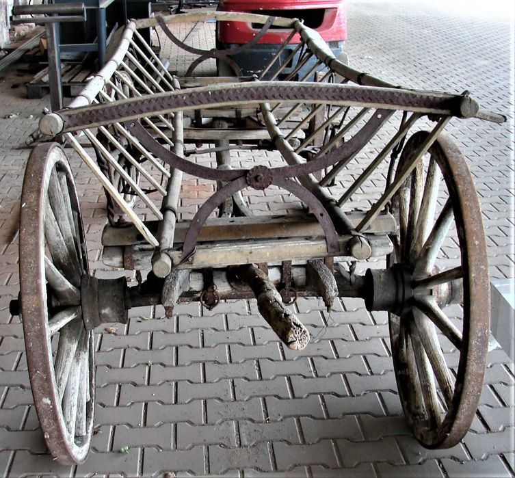 Wóz drabiniasty antyk retro