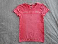 Pomarańczowa różowa neonowa bluzka koszulka sportowa Karrimor 42