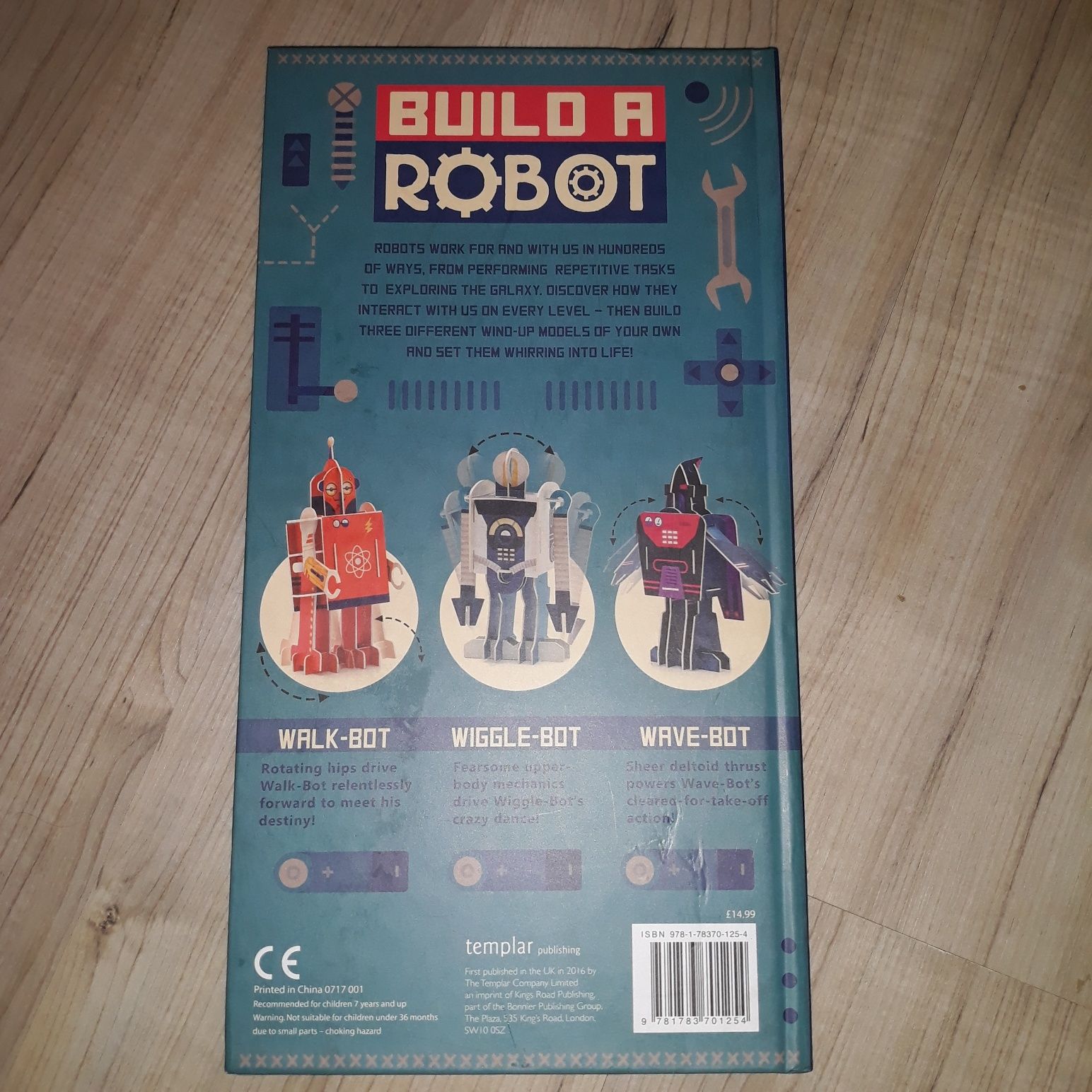 Набір для виготовлення 3 роботів Build a robot