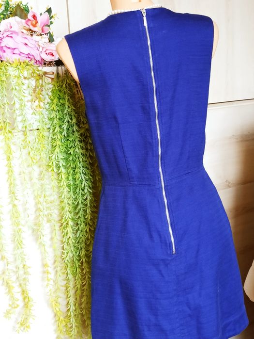 Sg Sukienka damska 38 ,  40 , princeska 38 , 40 bawełniana szafirowa ,