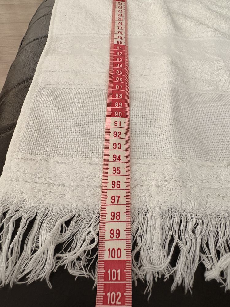 Toalha de rosto 100% algodão [101x 46 cm]
