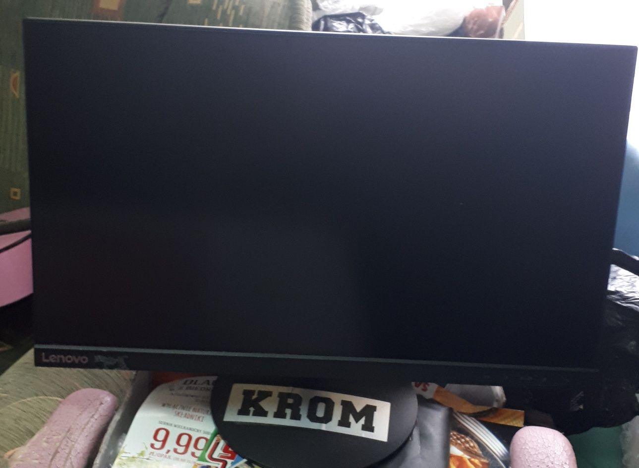 Monitor Lenovo L24e-20 uszkodzony