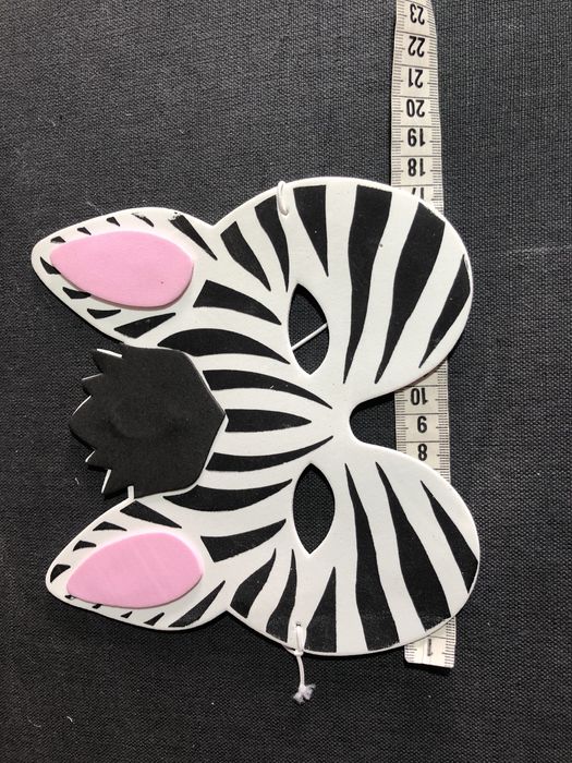 Маска зебра