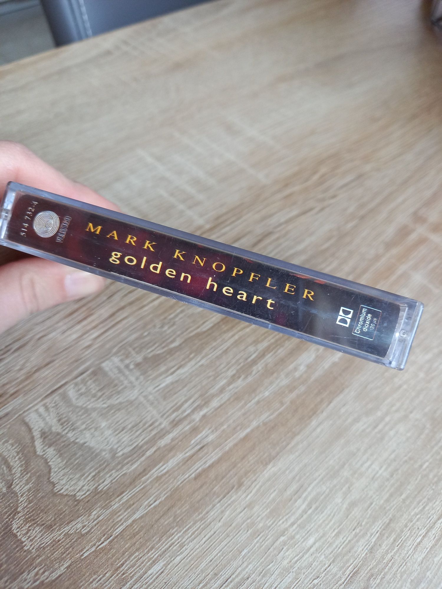 Kaseta magnetofonowa Mark Knopfler. Golden heart