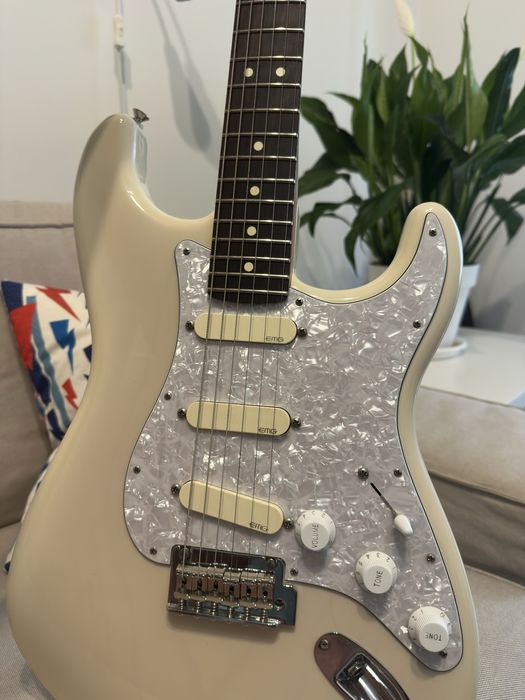 Set Completo de Pickups EMG DG20 David Gilmour Ivory/White Pearl