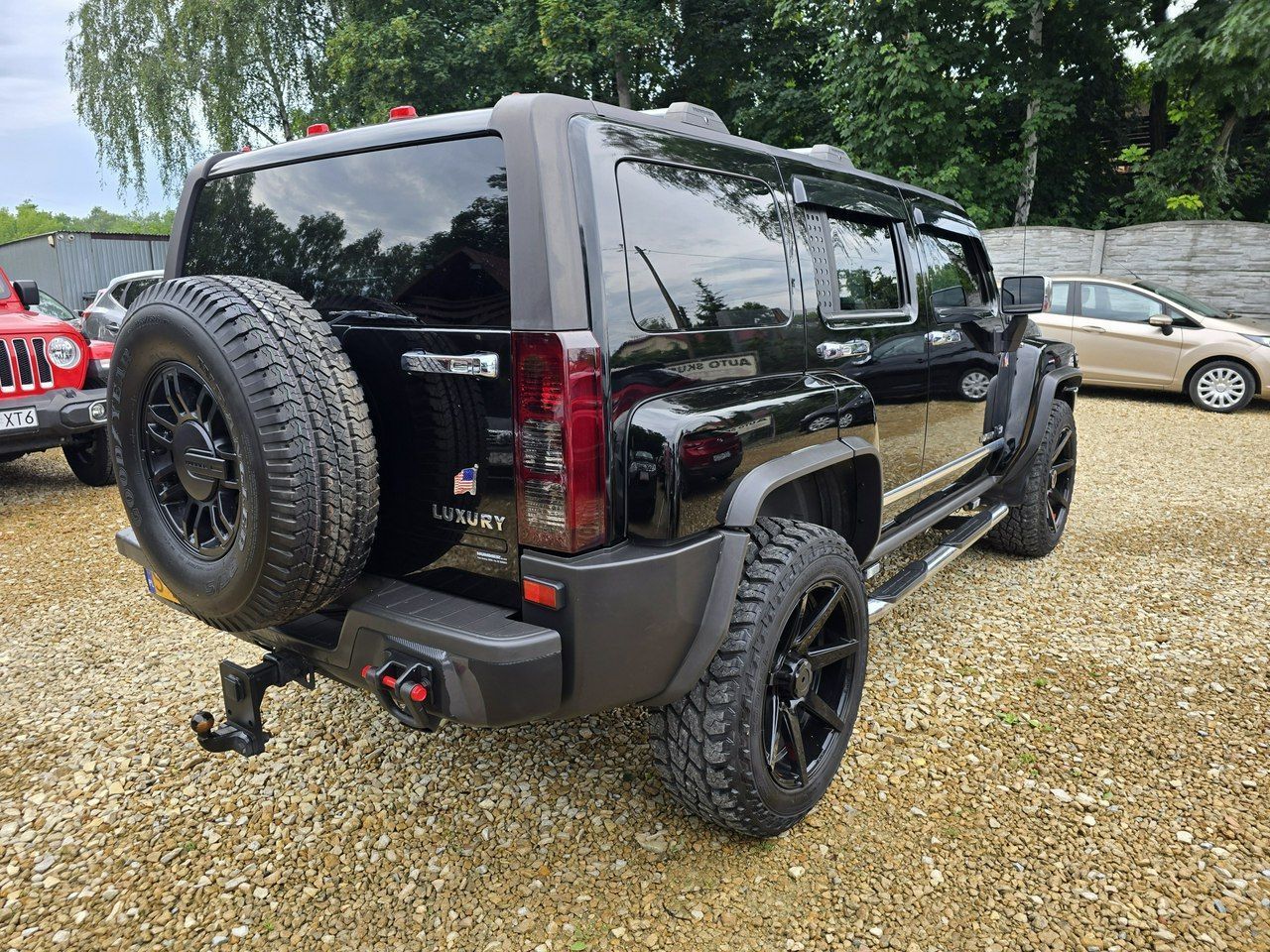 Hummer H3 3.7Benz plus Gaz.Skóra.Szyber.Alu20 plus 2gie koła.Nietuzinkowy!