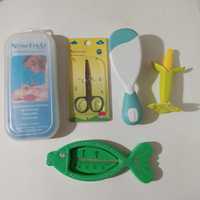 Набор для новорожденных:аспиратор,грызунов,расческа, ножницы, термомет