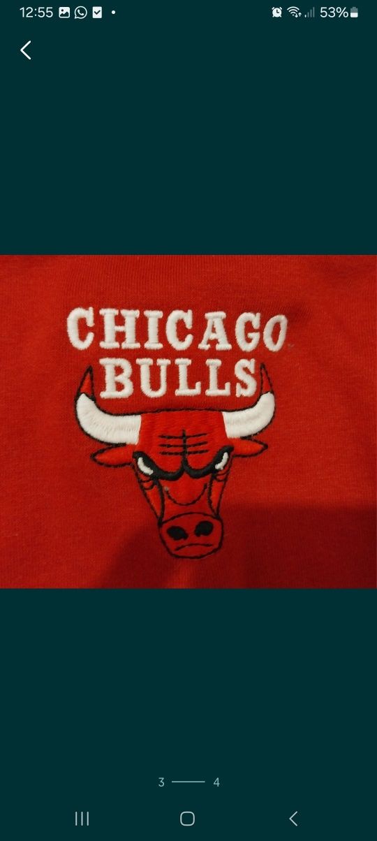 Casaco marca Zara "Chicago Bulls" tamanho 13-14 anos