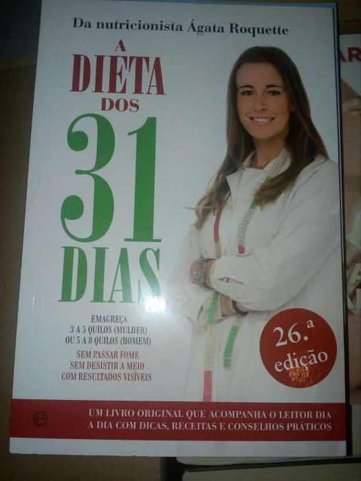 Dieta 31 dias Ágata Roquete portes grátis