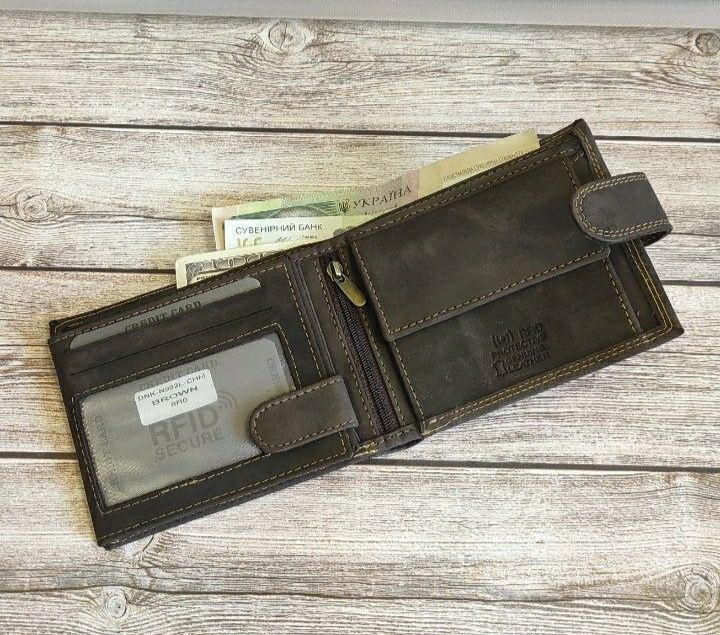 Шкіряний гаманець кожаный кошелек