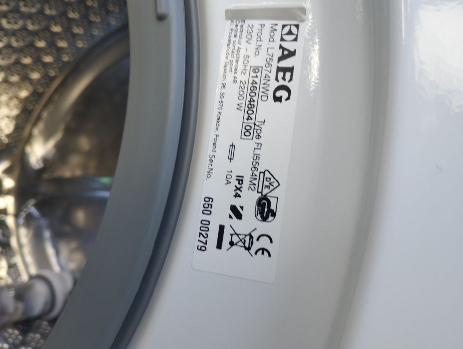 Прально-сушильна AEG 7/4кг з Німеччини