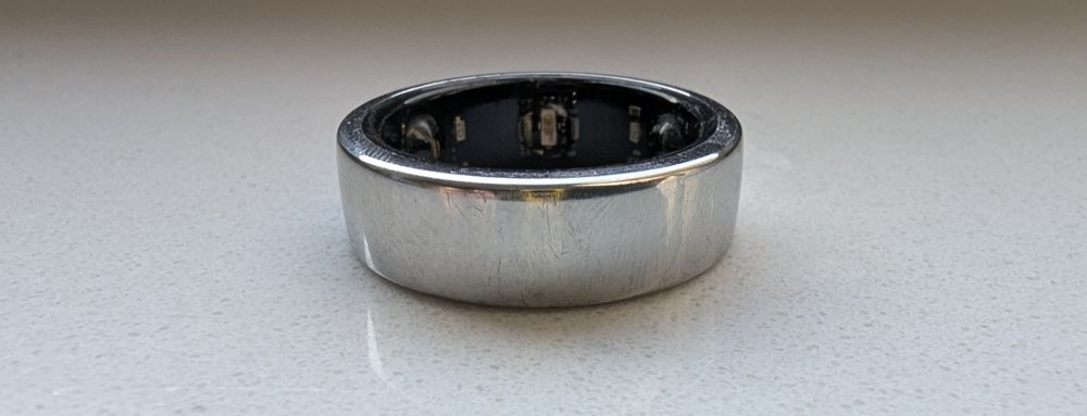 Oura Ring 3, Horizon-Silver,  size 11