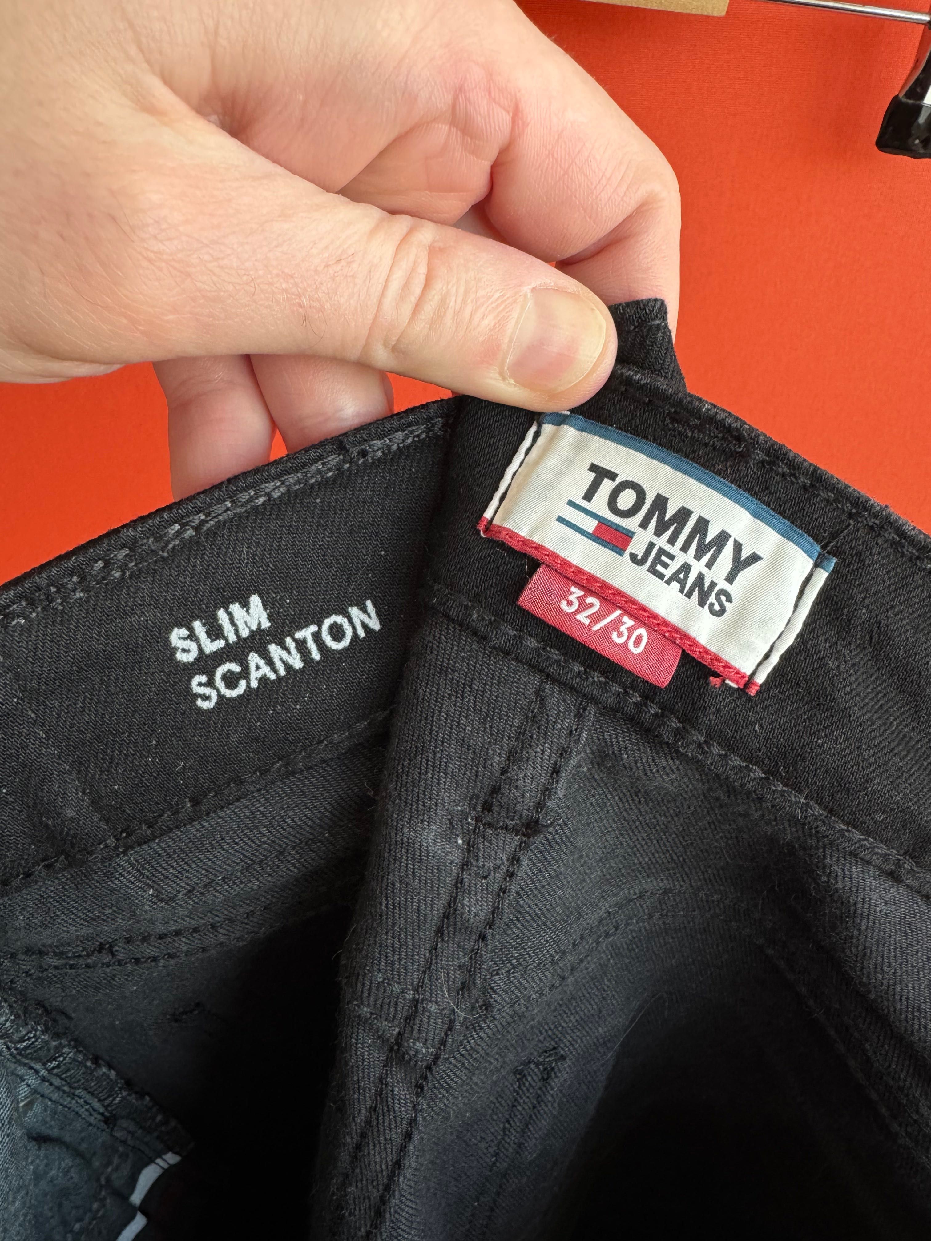 Tommy Hilfiger Jeans Оригінал чоловічі чорні джинси розмір 32