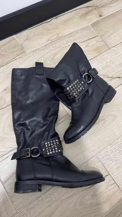 Чоботи шкіряні Італія 37