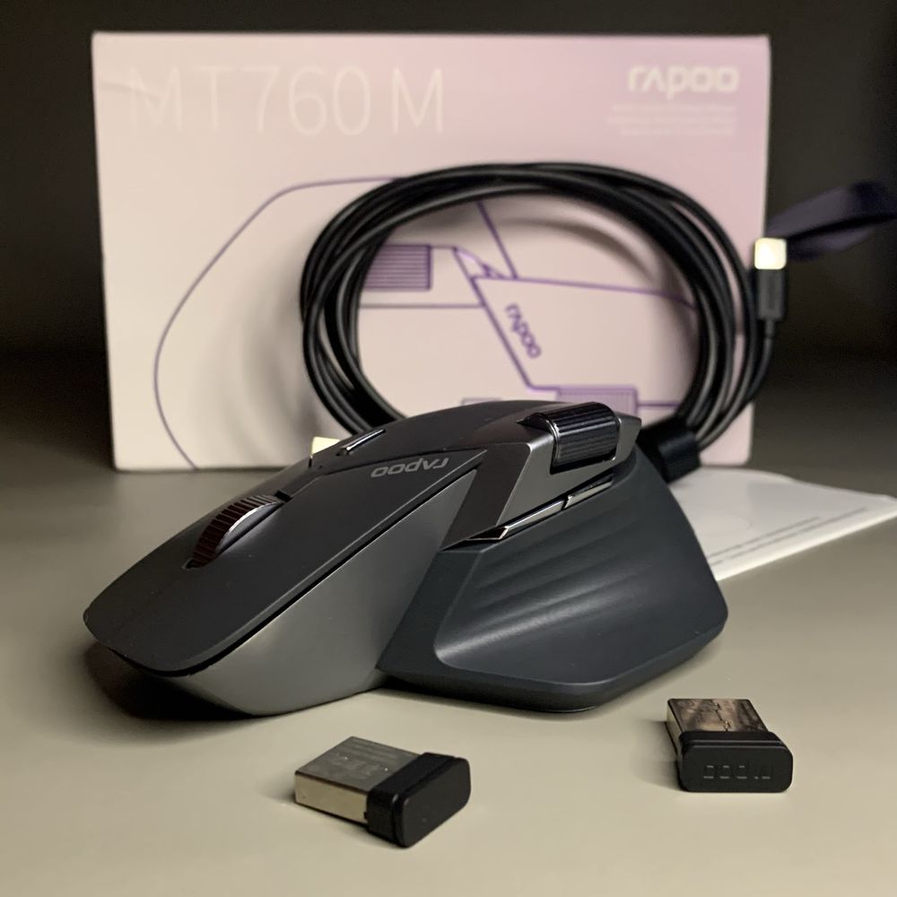 Безпровідна Ігрова мишка Bluetooth-миша Rapoo MT760