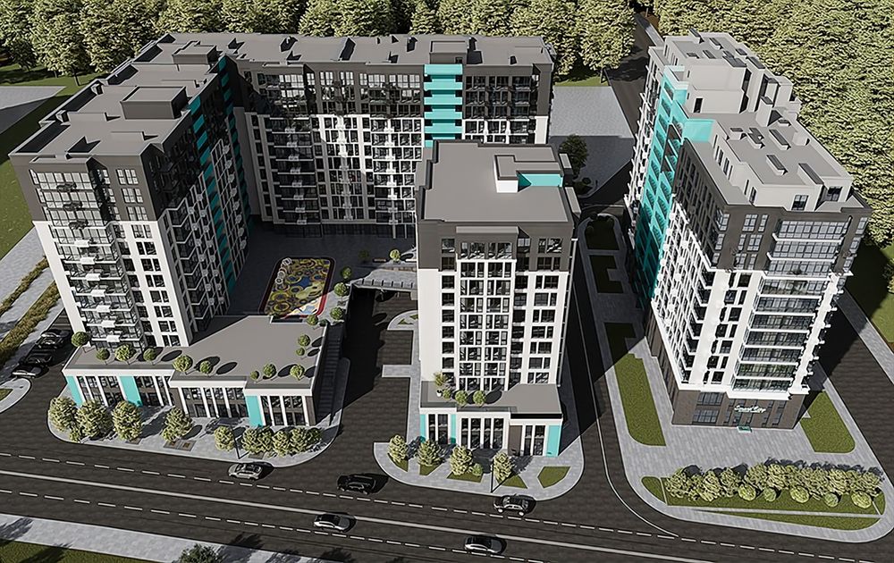 Продаж 1-кім квартири в ЖК Смарт Сіті 3 поверх 4/12 газове АО