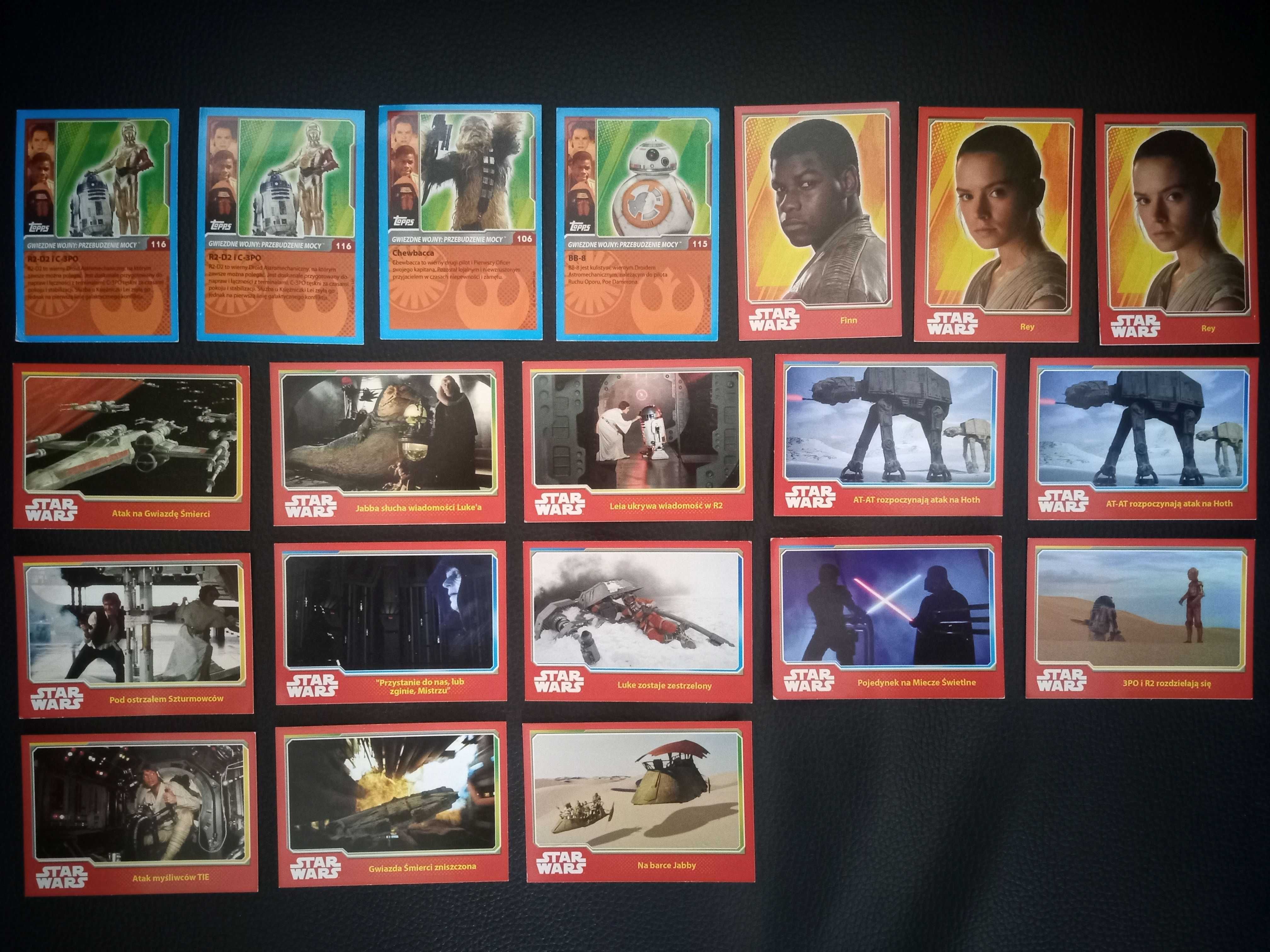 Karty kolekcjonerskie - Star Wars