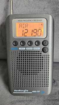 HRD-737 / Retekess TR105: Radio globalne FM, MW, SW, Air Band, CB, VHF
