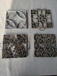 Formy do produkcji płytek cementowych -hydraulicznych 20 cm x 20 cm