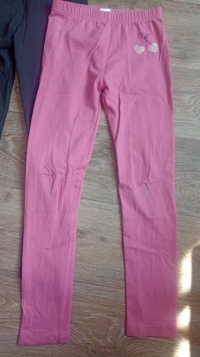 Leginsy 134 + bluzka