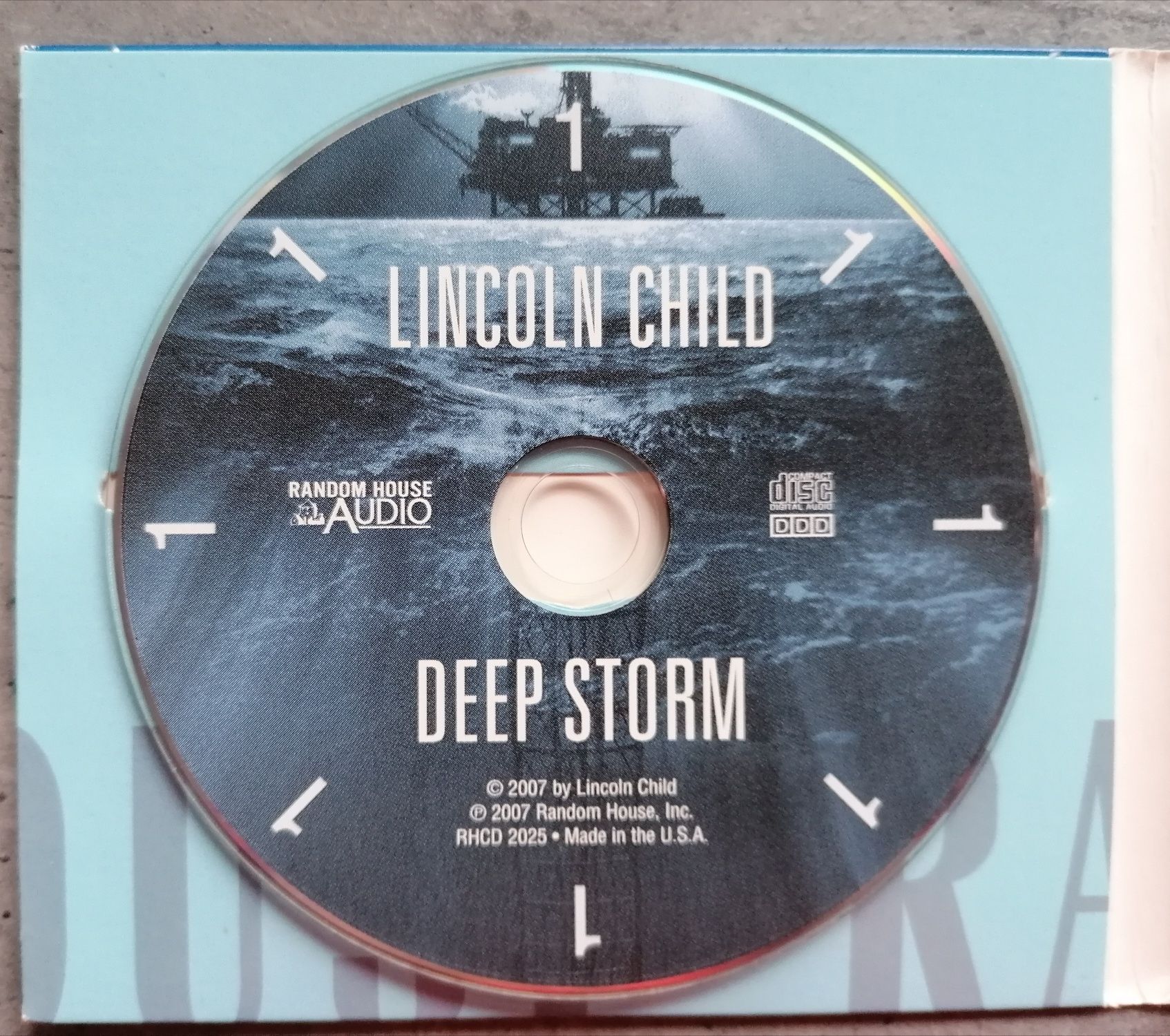 Audiobook angielski 6 CD, Deep storm, Lincoln Child