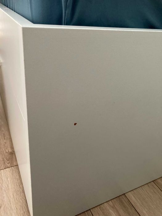 Rama łóżka IKEA 140x200 – Z szufladami – Biała