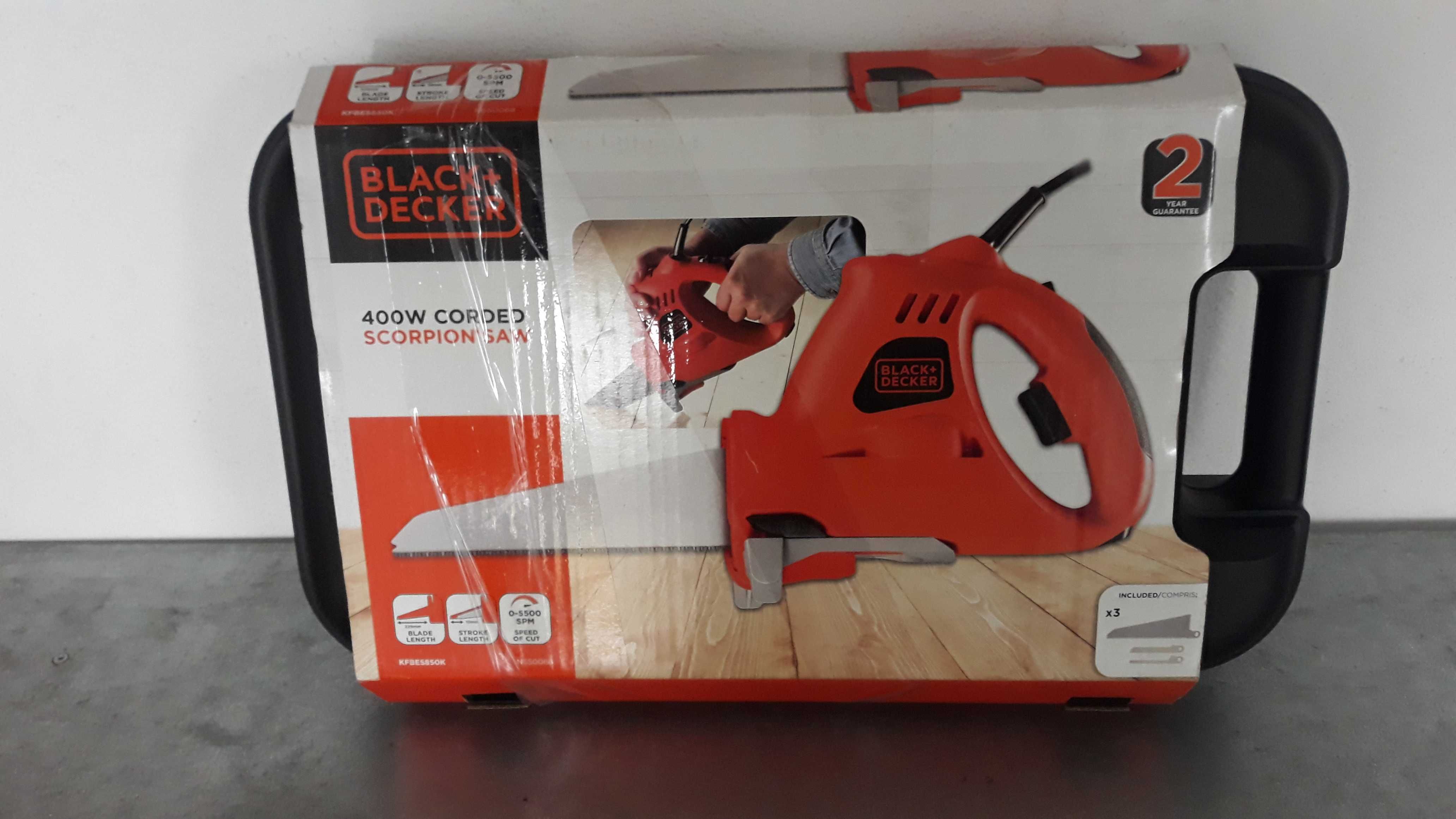 Piła szablasta lisi ogon Black & Decker jak nowa !!