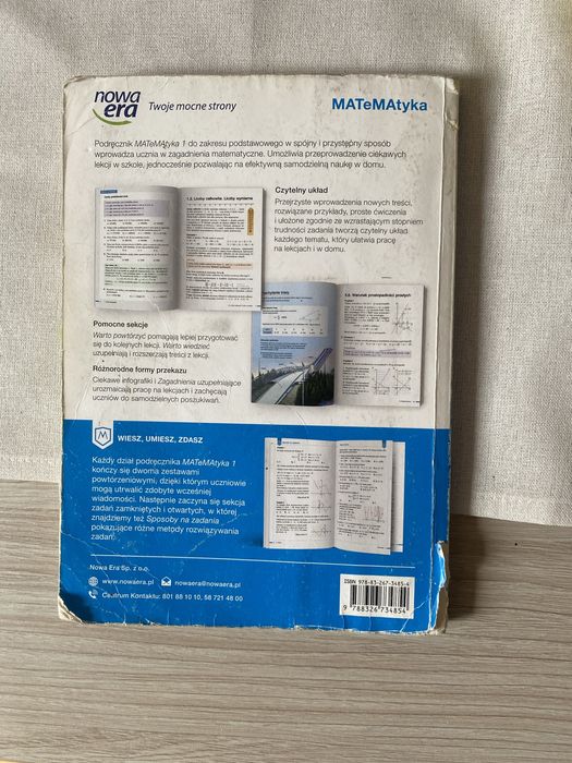 Matematyka 1 Nowa Era
