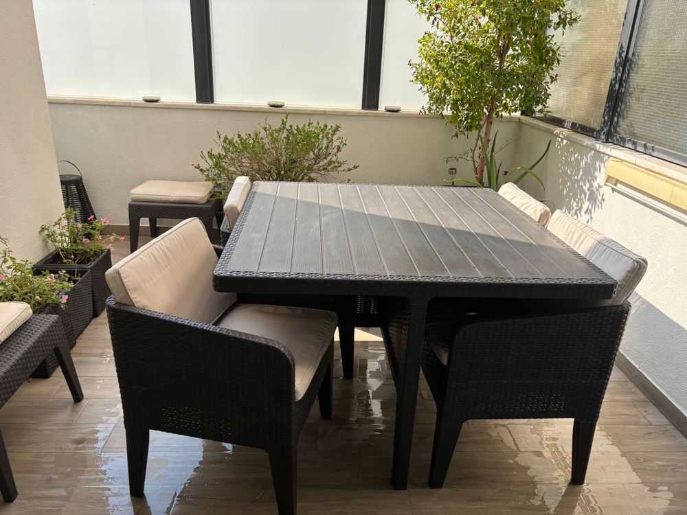 Conjunto mobiliário jardim