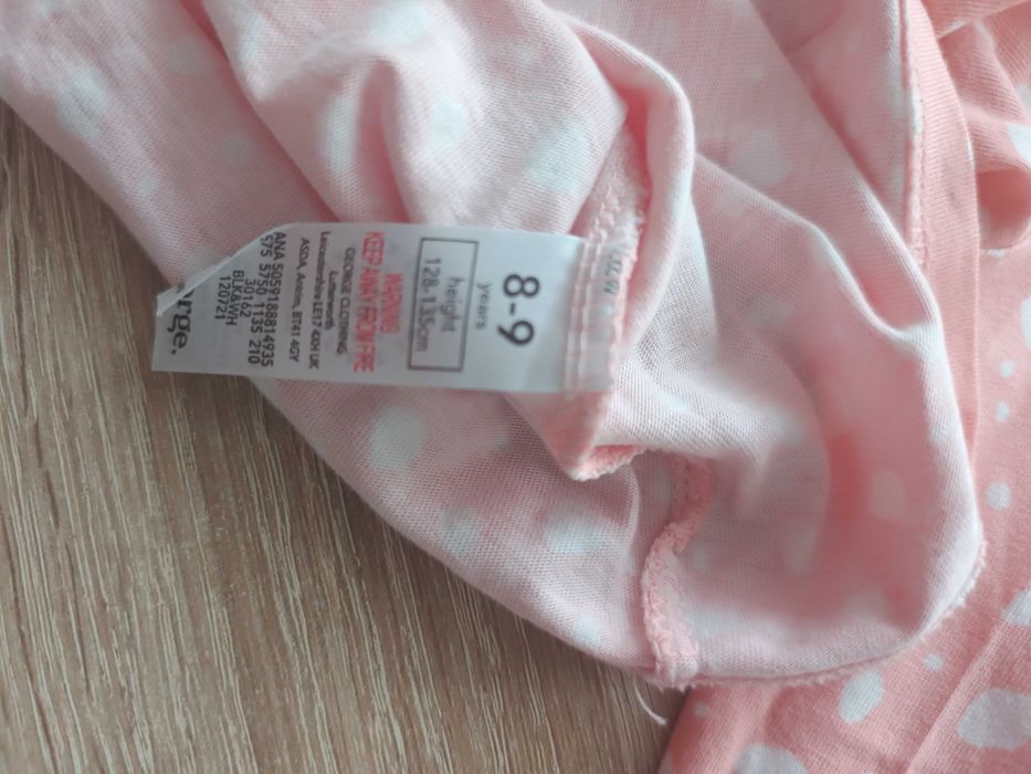 Bluzka z długim rękawem, kolor łososiowy