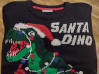 Sweter Santa Dino 134/140
