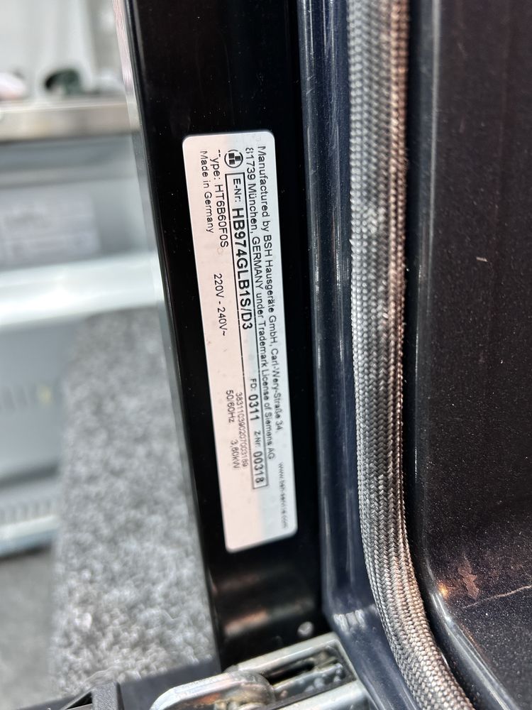 Топ духова шафа! Siemens HB974GLB1S/D3
