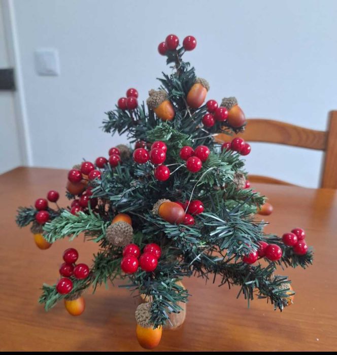 Pinheiro natalino decorado