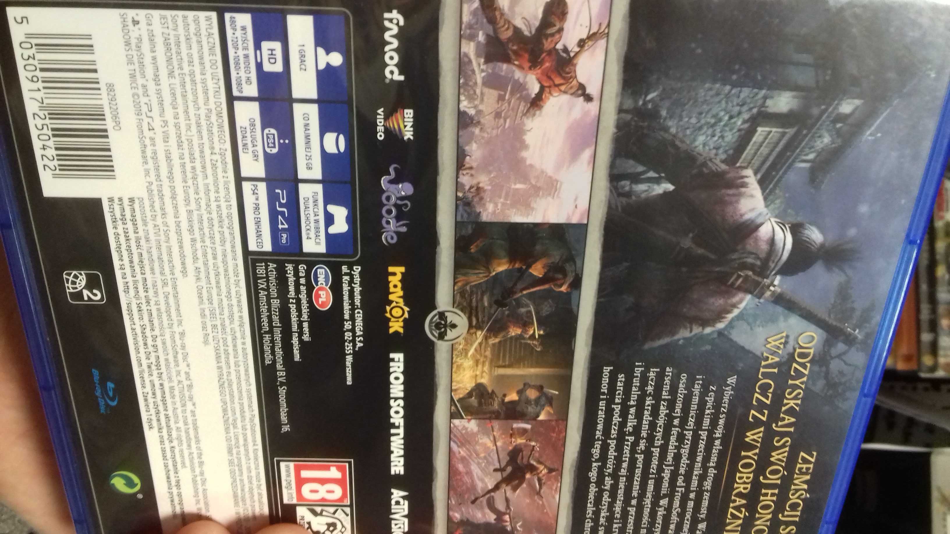 SEKIRO ps4, sklep Tychy, wymiana
