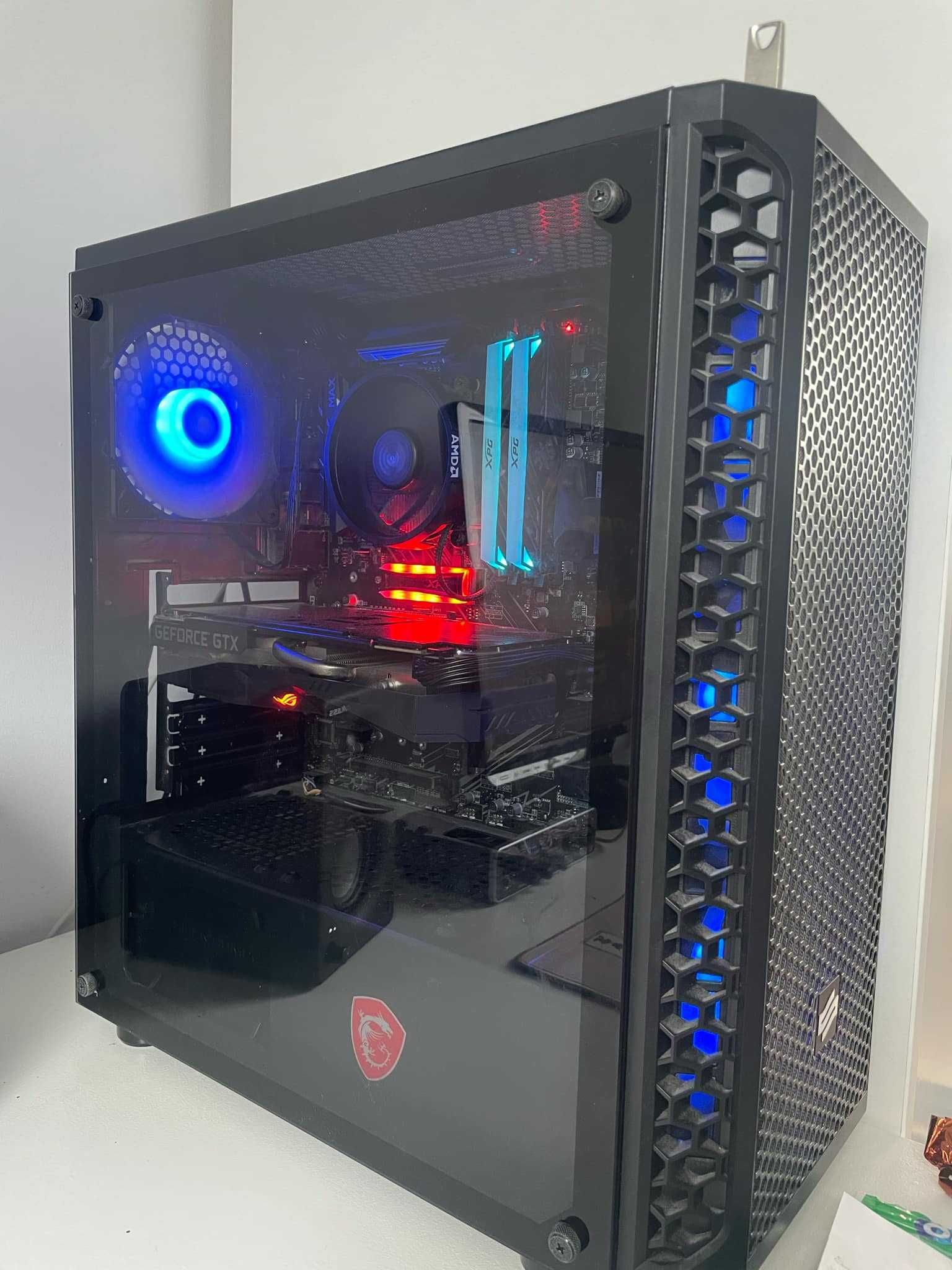 PC komputer stacjonarny - custom OKAZJA! + monitor i kamerka