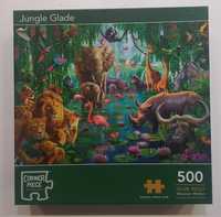 Puzzle 500 Polana w dżungli