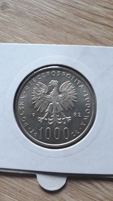 1000 zł Papież Jan Paweł II-1982 r.-Mennicza-#5