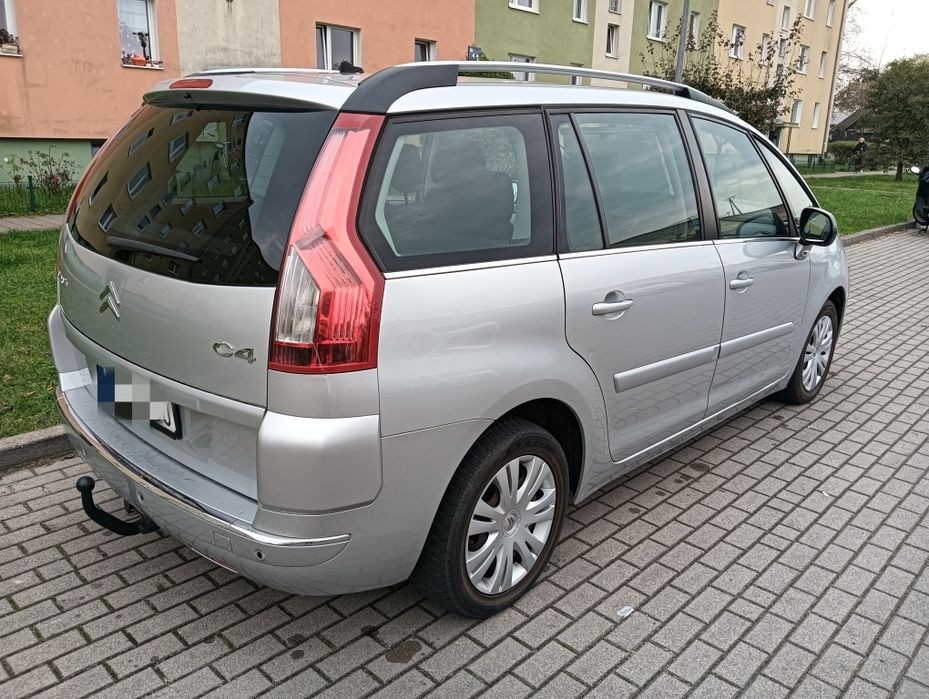 Citroen C4 Grand Picasso 1.6 benzyna gaz 2010 rok 7 osób