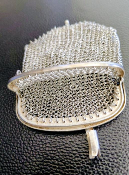 Porta moedas em prata