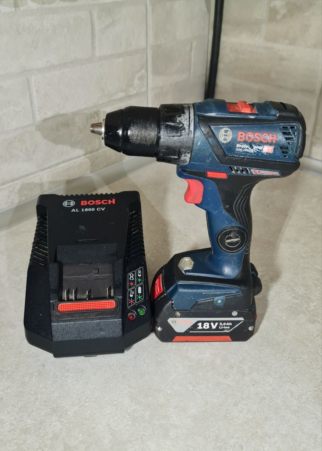 Безщітковий Шуруповерт BOSCH gsr 18v-60 c