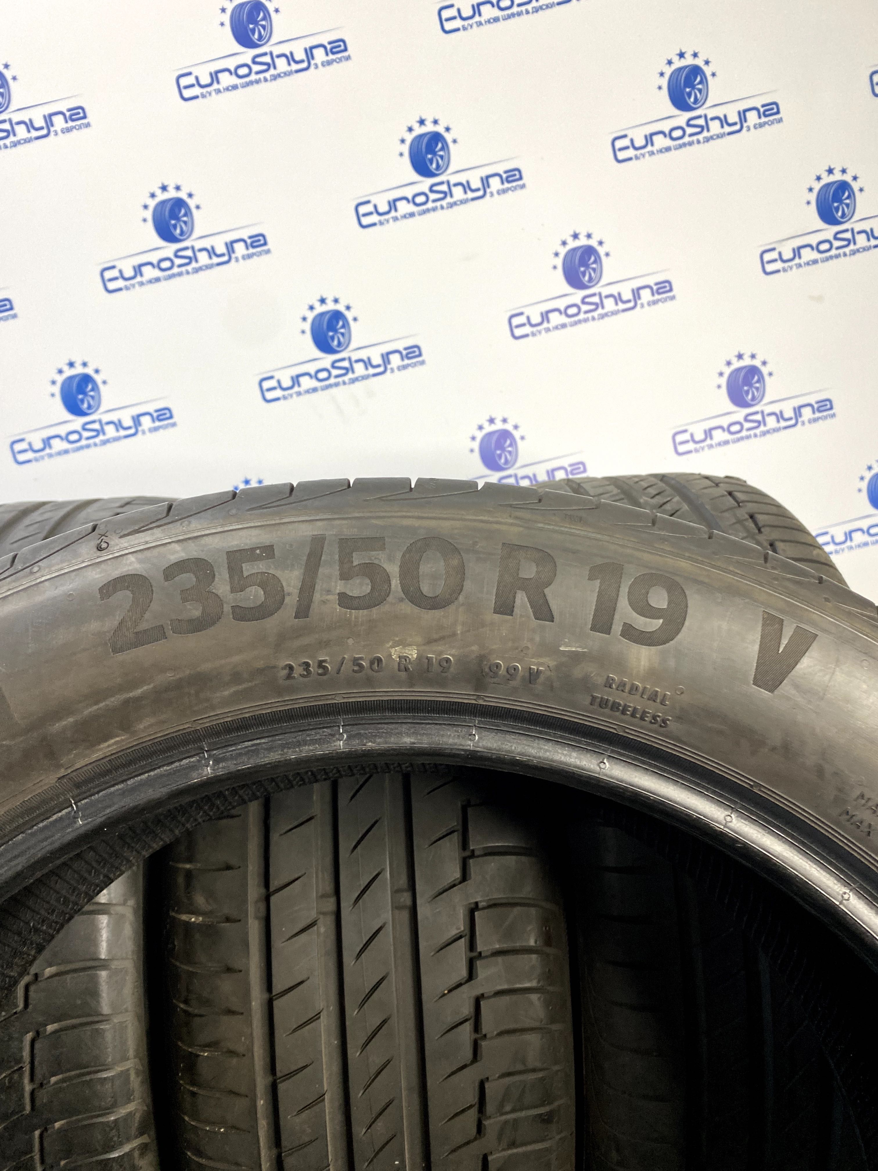 Літні шини 235 50 R19 Continental PremiumContact 6