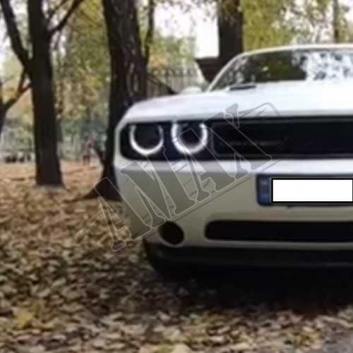 Головной свет фары фара LED линза Dodge Challenger 2008-2018