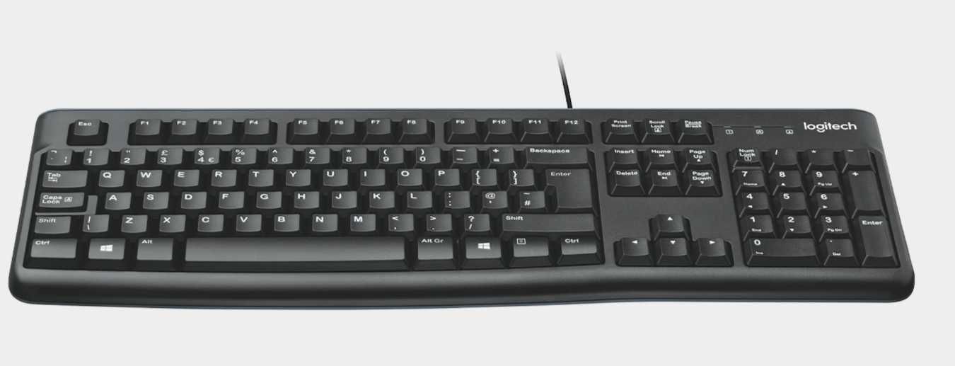 Logitech K120 Corded Keyboard