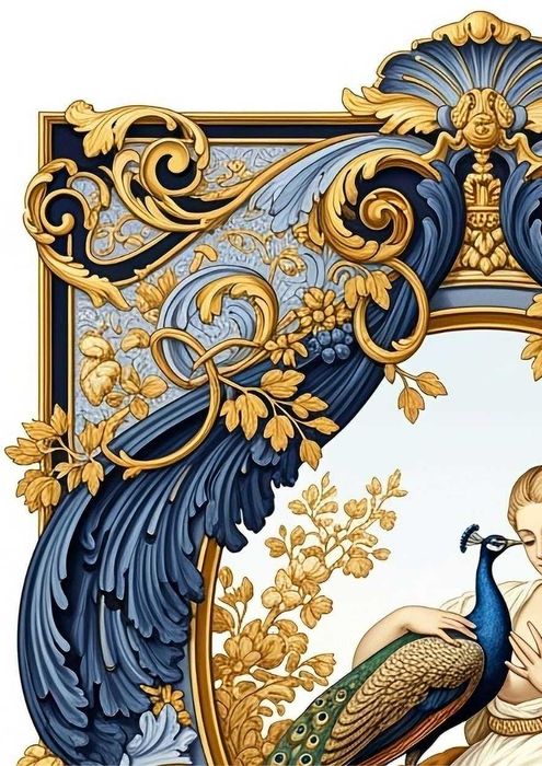 Architektura i Ornamentyka, XVIII wieczne wzornictwo, wielkość A3