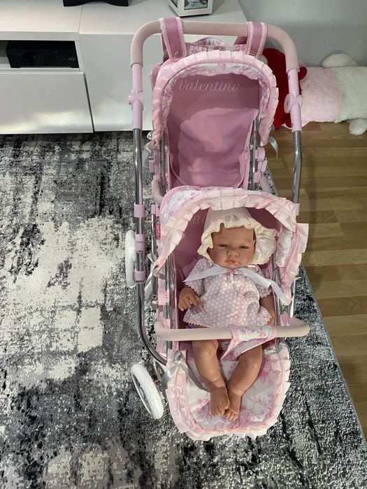 Carro Gémeos Rosa Valentina - NOVO