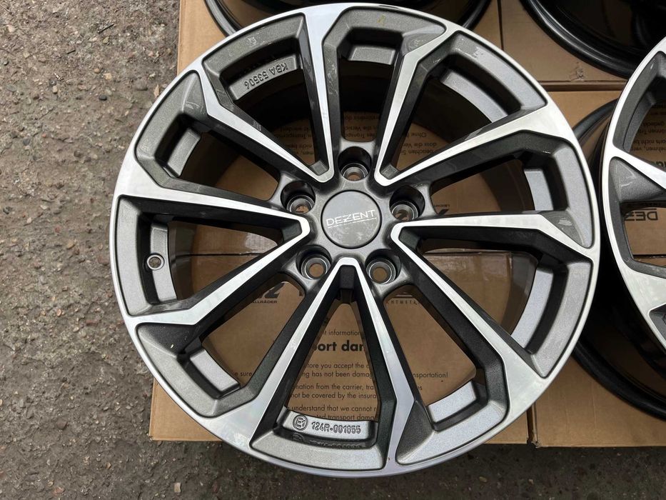 4x felgi DEZENT KS dark 17"x7" roz. 5x114,3 ET 43,5 HYUNDAI KIA MAZDA